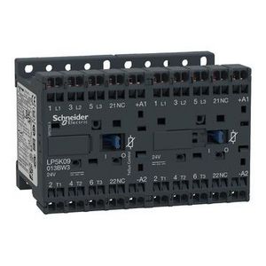 Omkeercont. 3M HC 1V AC-3<=440V 6A Stuurspanning 24V K