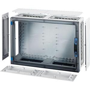 L. beh. BM4 546x366x186 wand Dicht Transparante deur