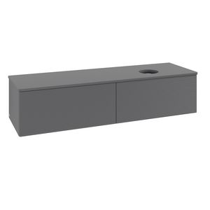 Wastafelonderkast Antao 1600x360x500mm Antr. Matt Lacquer K38110GK