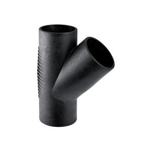 T-stuk 45° 75mm polyethyleen (PE) Silent-db20 geluidsarm