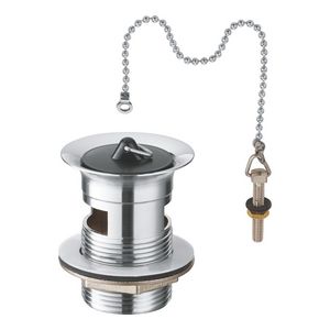 Atrio M-size bidetmengkraan kruisgrepen m/waste supersteel (rvs look)