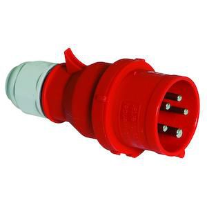 Steker FSW 6h 16A 5P 400V IP44 QC MG Ni VVE=10