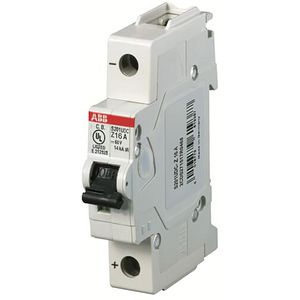Installatieautomaat UL489 60VDC 1-polig Z-karakteristiek 10A