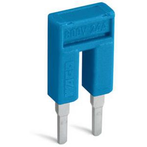 Brug 2-voudig geisoleerd blauw 2002-402/000-006 VVE=25