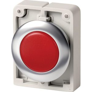 Signaallamp 30mm RVS vlak rood
