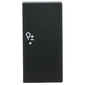 Free@Home bedieningswip rechts 2v dimmer f-matzwart 2CKA006220A0508