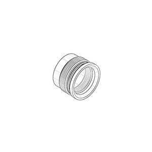 Beluchter mouw 22x16mm chr 092301158-00