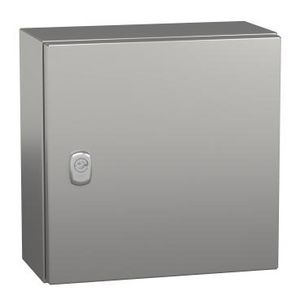 Kast Volle deur 300x300x150mm RVS 304L Scotch Br Spacial S3X