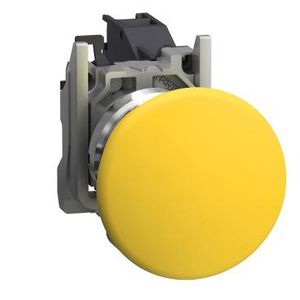 Yellow mushroom pushbutton Explosive atmosphere