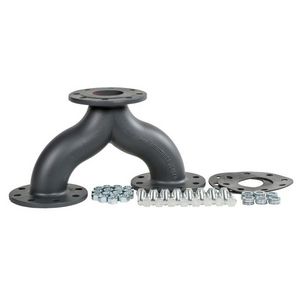 Broekstuk DN80 C - BESCHICHTET