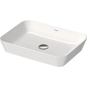 CAPE COD #234755 opzetwastafel 550mm wit zijdemat zonder kraangat
