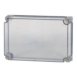 Deksel CI HxBxD=250x375x100mm transparant