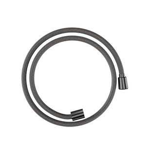 Designflex Textiel doucheslang 1250mm Brushed Black Chrome
