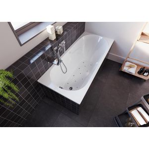 Whirlpool Future Rihopool 170x75cm systeem AIR links hoogglans wit