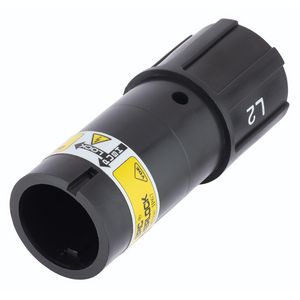Ronde connector EPIC POWERLOCK D6 C L2/BK M40