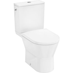 Closetcombinatie EluPura Original S toilet-set staand wit