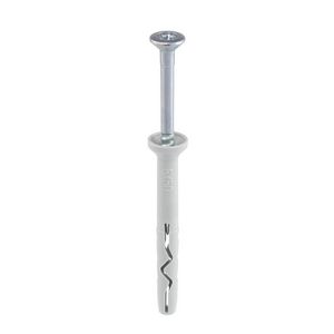 Doos a 50st. Slagplug nylon 10x100mm verzonken kraag PZD