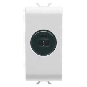 AUDIO AND VIDEO SOCKET-FOR LOUDSPEAKER-1 MODULE-SATIN