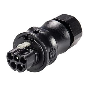 Kabelsteker RST20I5 male zwart 40822 VVE=100