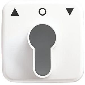 Centraalplaat v inb jaloezieschakelaar USL-101 R-alpinwit (2557 PZ-214-101)