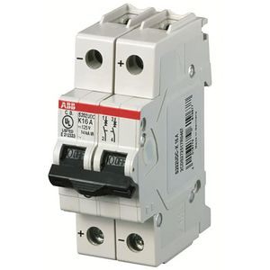 Installatieautomaat UL489 60VDC 16A 2-polig K-karakteristiek