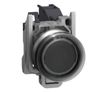 Pushbutton black with boot Explosive atmosphere