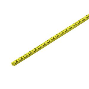 Kabelcoderingsyst. geel O.D.1.3-3mm mix. characte VVE=250