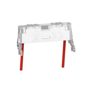Lampje 12 48V blauw Plexo