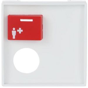 Centraalplaat voor Ackermann RM Trd steek s-studiowit (2548-071 E-84)