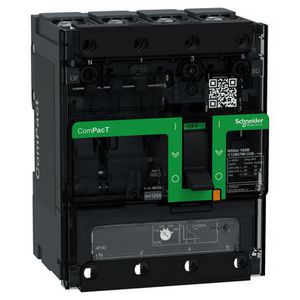 Vermogenschakelaar NSXm160B 25kA AC 4P3D 125A TM ComPact