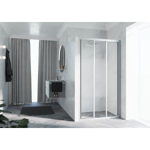 Schuifdeur 3P 1020-1080x1950mm matchr.motief 3-dlg Lunes 2.0