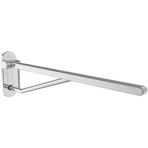 ViCareDESIGN closetbeugel opklapbaar RVS verchroomd 850mm easy-click (afneembaar) incl. bevestigingsmateriaal