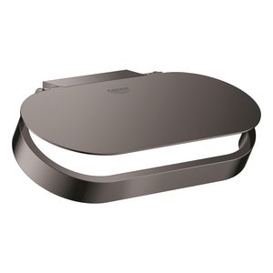 Selection closetrolhouder met klep 41069A00 hard graphite (donker grijs)