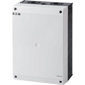 Kast kunststof Ci-K 280x200x125mm+montageplaat uitbreekopeni