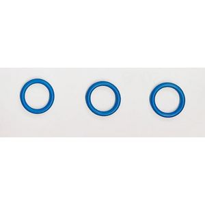 O-ring Ø13.94x2.62 blauw (3x)