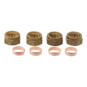 4x knelfittingen (diameter 22mm)