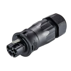 Stekerdeel met trekontlasting RST20I5C S1 ZR3 zwart VVE=100