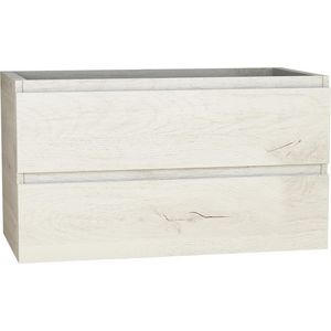 Alvaro onderkast 90cm white arwin oak