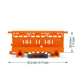 Bevestigingsadapter Serie 221 - 6mm² 221-510 VVE=10