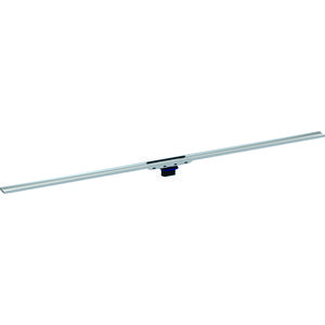 CleanLine80 afbouwset douchegoot 30-90cm inkortb. zwartchroom