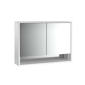 Spiegelkast Loft Bvak opbouw 1000mm 2 deur