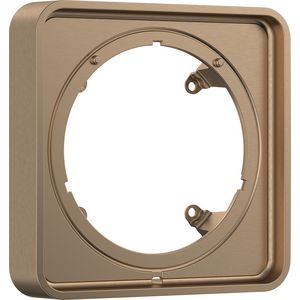 Kraanrozet AX ShowerSelect ID verlenging softsquare 22mm Brushed Bronze