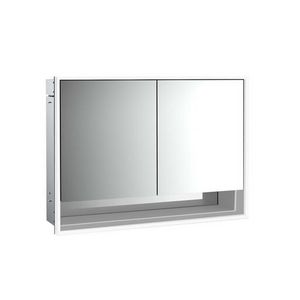 Spiegelkast Loft Bvak inbouw 1000mm 2 deur