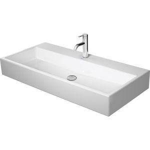 VERO AIR #235010 wastafel 1000mm wit met kraangat geslepen onderzijde