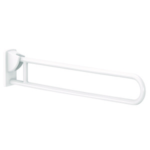 Closetbeugel opklapbaar Ø32 900mm staal nylon wit