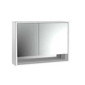 Spiegelkast Loft Bvak opbouw 1000mm 2 deur Brede deur Re