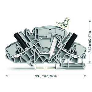 2-draads scheidings-+meetklem trafo.sch. 8811/046-000 VVE=20