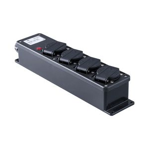 Snoercentrale 4-voudig 16A 250V randaarde met LED VVE=2