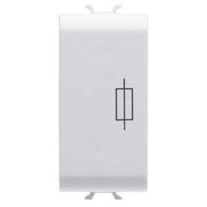 FUSE HOLDER-250V ac 16A-1 MODULE-SATIN WHITE-CHORUSM