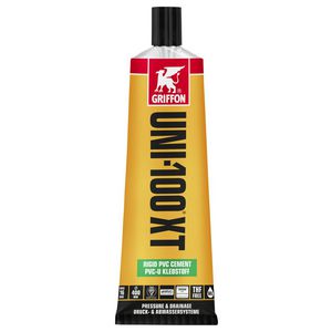 Tube hard pvc-lijm UNI-100 XT 125ml in Vouwdoos VVE=30